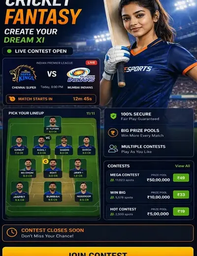 Y2MATE (y 2 matebet) fantasy cricket & matchday visual 3